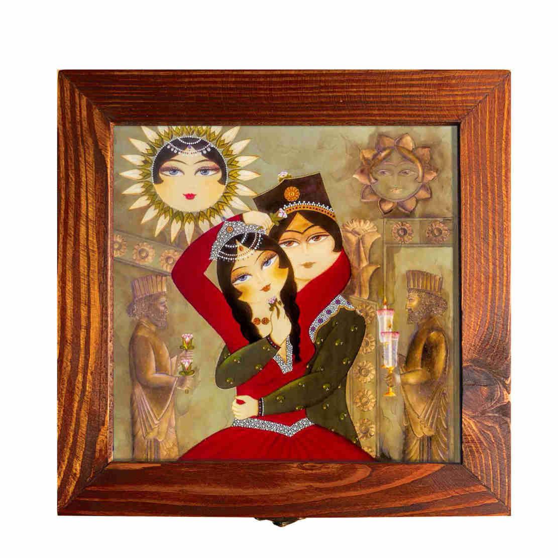 Price and Buy Wooden Box for Gift Giving with Persian Inspired Pattern Qajar - Image 3