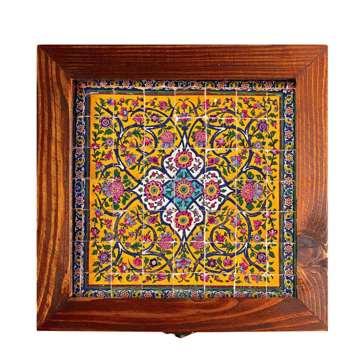 Price and Buy Wooden Box for Gift Giving with Persian Inspired Pattern Tile - Image 4