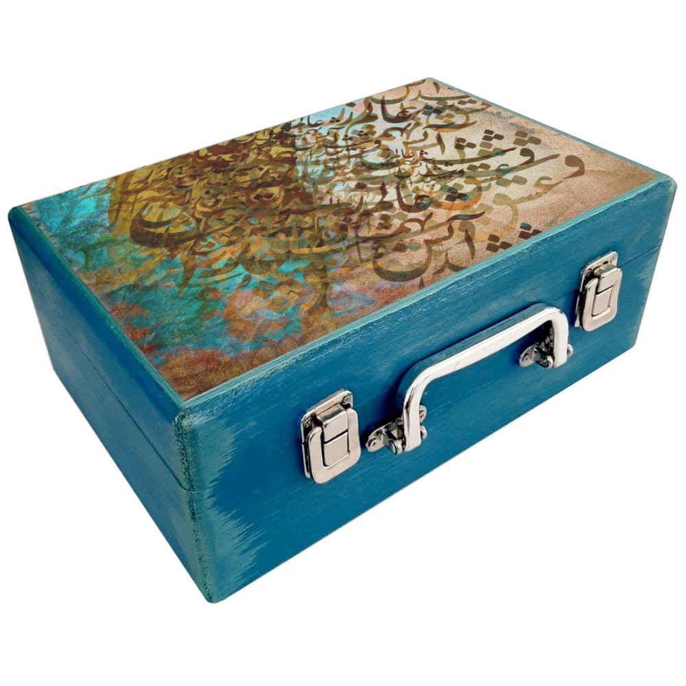 Price and Buy Wooden Box for Gift Giving with Persian Inspired Pattern Zina