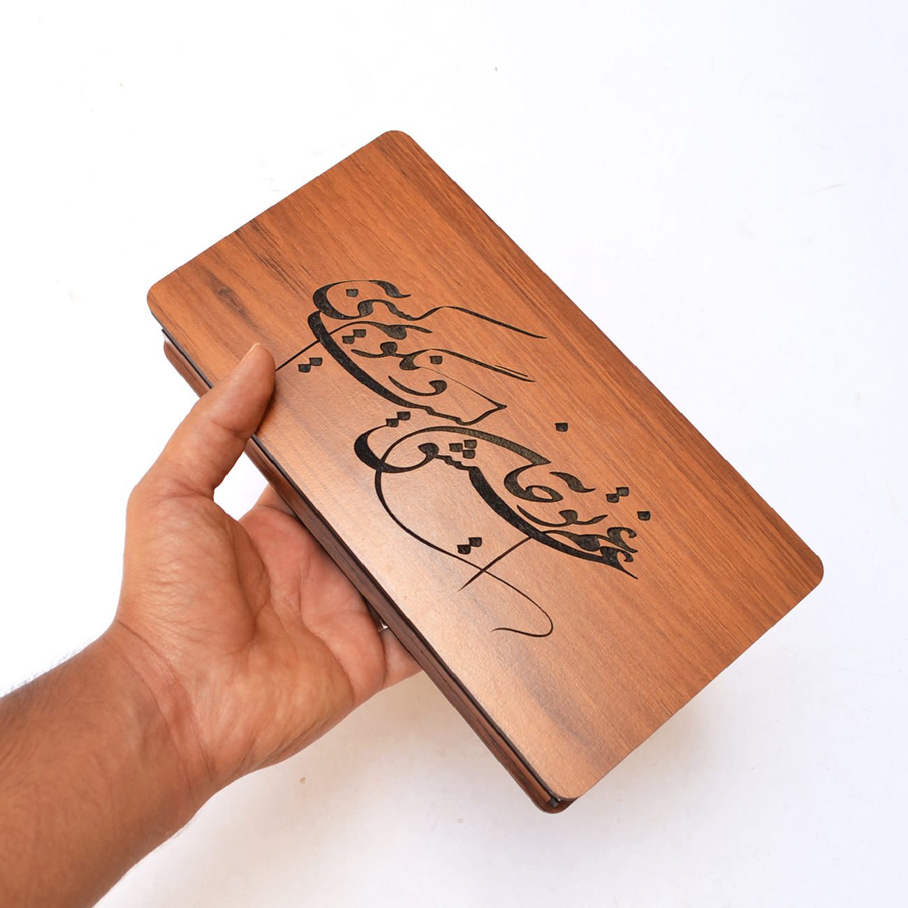 Price and Buy Wooden Box for Gift Giving with the Persian Calligraphy Pattern Gham-E-Eshgh - Image 5