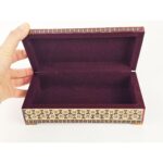 Price and Buy Wooden Business Card Box Handcrafted Persian Khatamkari in Chogan Design - Image 5