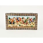 Price and Buy Wooden Business Card Box Handcrafted Persian Khatamkari in Chogan Design - Image 6