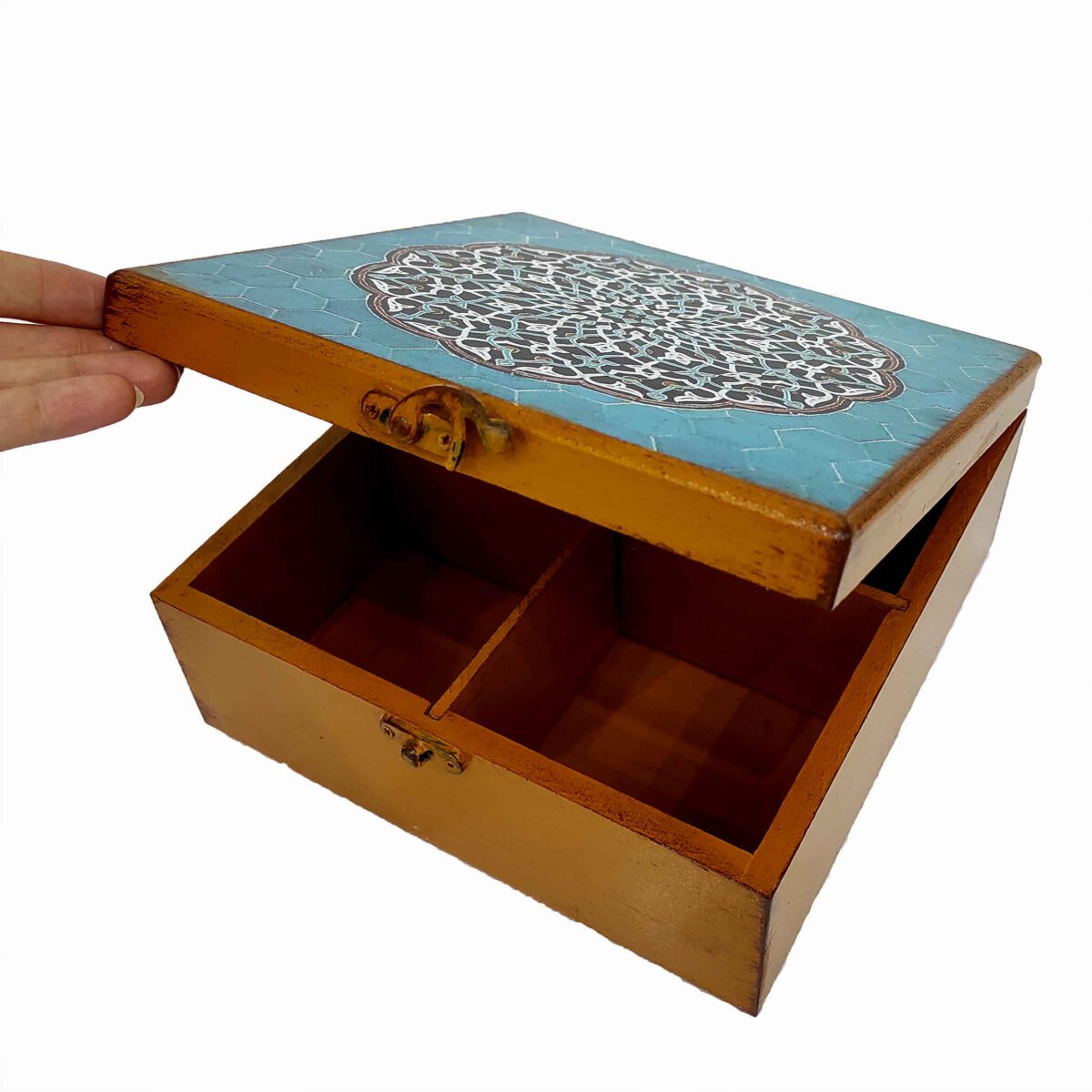 Price and Buy Wooden Candy Box Featuring Mandala Design - Image 5