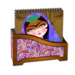 Price and Buy Wooden Coaster with Traditional Elegant Persian Pattern (Pack of 6)