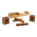 Price and Buy Wooden Cube Desk Calendar – Stylish & Functional Desktop Organizer - Image 4