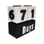 Price and Buy Wooden Cube Desk Calendar – Suitable for Office Accessory & Time Management - Image 3