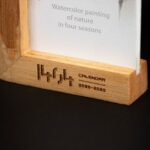 Price and Buy Wooden Desk Calendar for the Year 1404 with – Luxury on Your Desk - Image 3