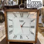 Price and Buy Wooden Desk Clock – A Unique Handcrafted Accent for Your Office or Home