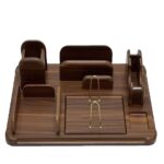 Price and Buy Wooden Desk Organizer Accessory for Office Chic & Functional - Image 4