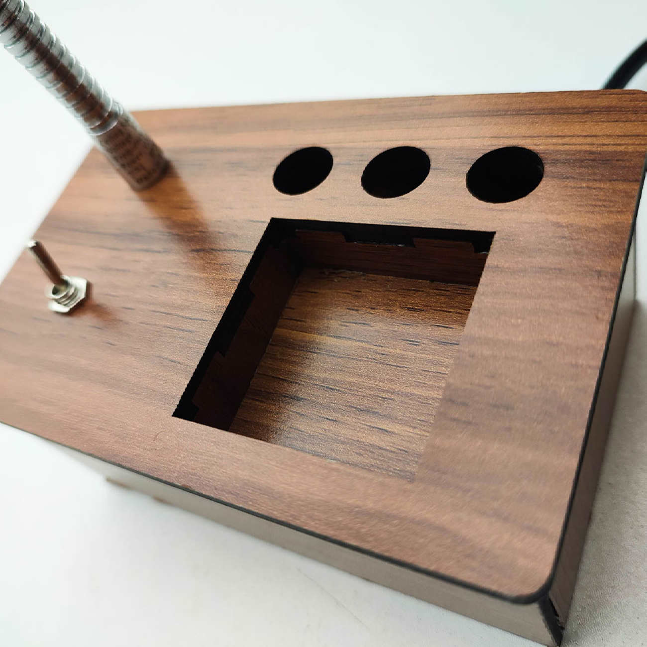 Price and Buy Wooden Desk Reading Lamp with Pencil Organizer Model KM80 - Image 8