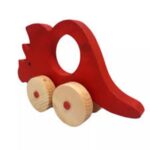 Price and Buy Wooden Dinosaur Toy for Toddlers – Eco-Friendly Push & Play Animal Figure - Image 4