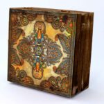 Price and Buy Wooden Gift Box – Sustainable & Stylish Gift Packaging with Tile Design - Image 4