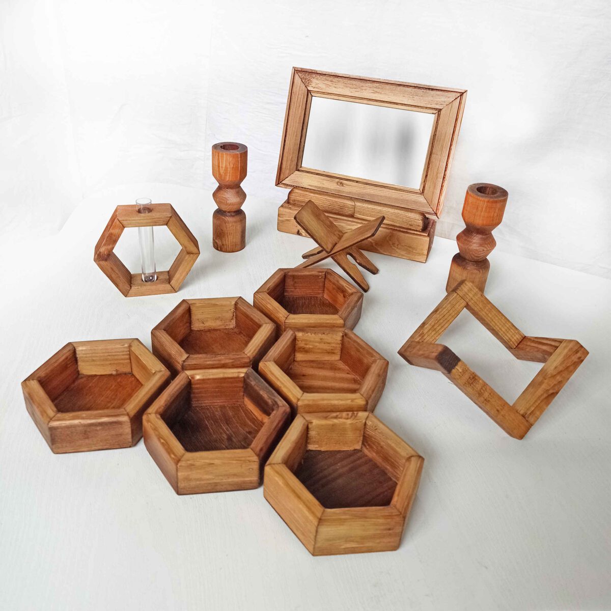 Price and Buy Wooden Haft Seen Set Rustic Style for Nowruz Festivities - Image 5