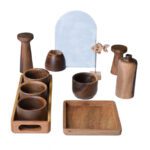 Price and Buy Wooden Haft Seen Set with Beautifully Carved Set of 12 - Image 4