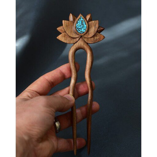 Price and Buy Wooden Hair Fork Handcrafted Matter Lotus Flower Design Large_68fd16417ae79.jpeg Price and Buy Wooden Hair Fork Handcrafted Matter Lotus Flower Design Large