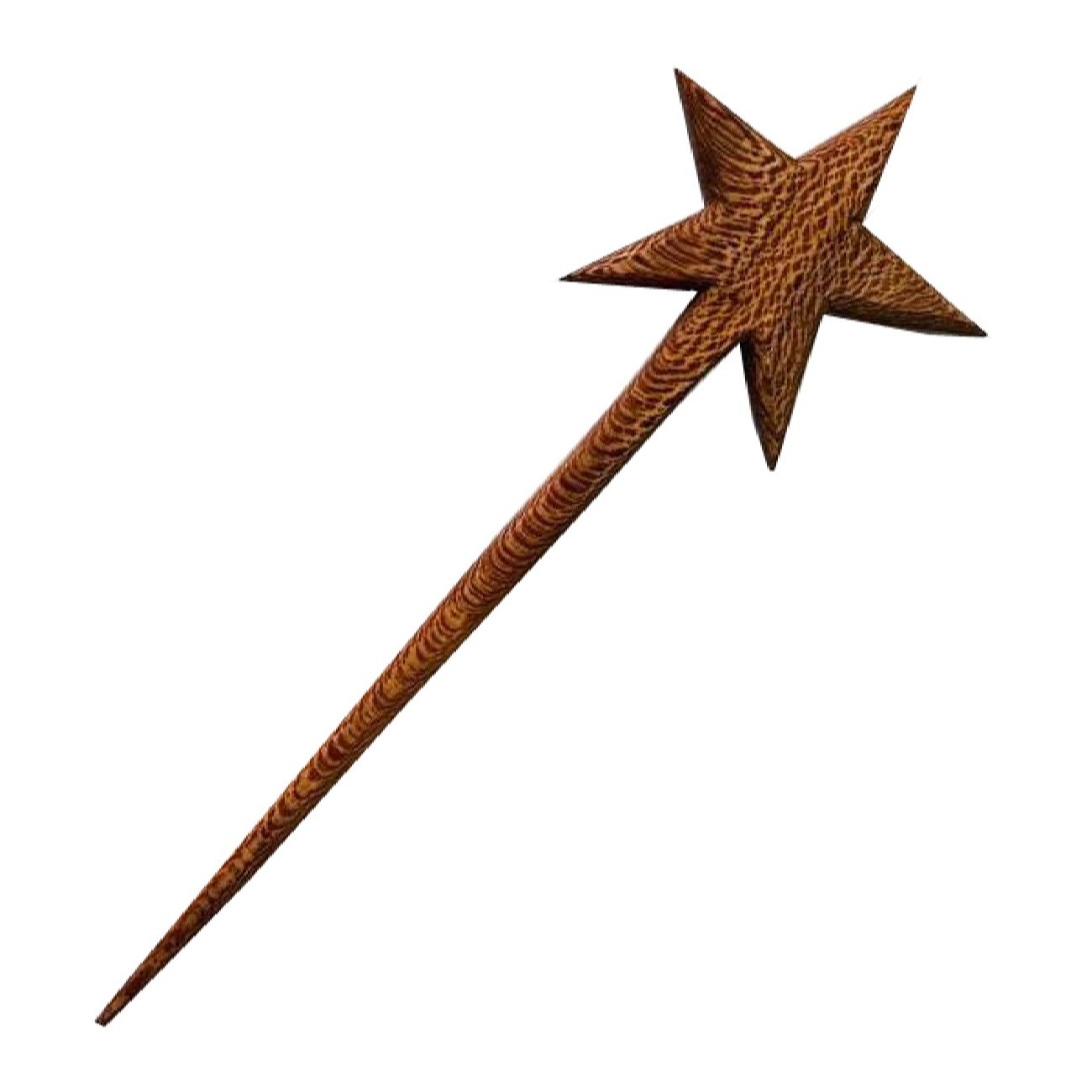 Price and Buy Wooden Hair Stick for Women Handcrafted Model Star
