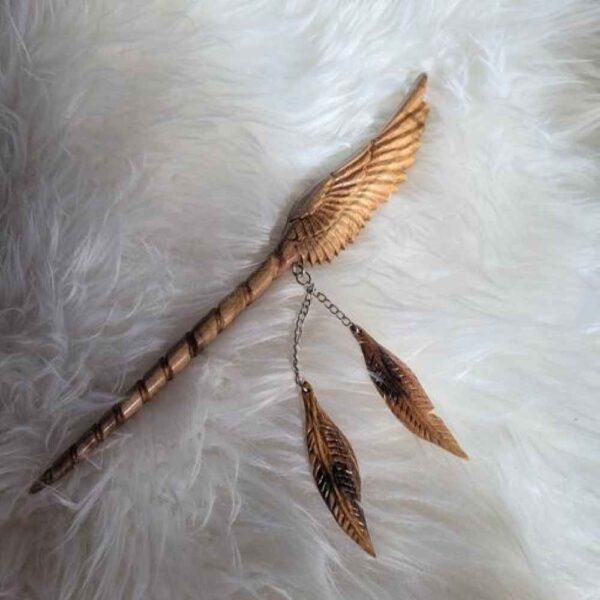 Price and Buy Wooden Hair Stick Handcrafted Matter Angel Wing Design Large Size_68fe40fa4f8ec.jpeg Price and Buy Wooden Hair Stick Handcrafted Matter Angel Wing Design Large Size