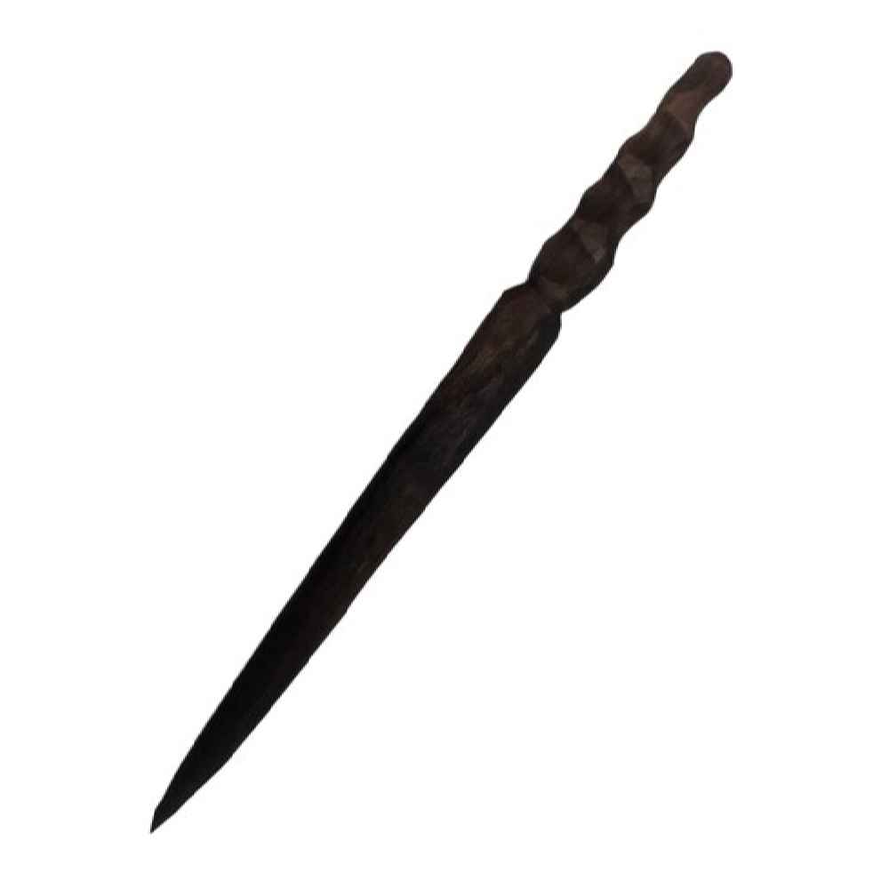 Price and Buy Wooden Hair Stick Handcrafted Matter Curved Design for Women