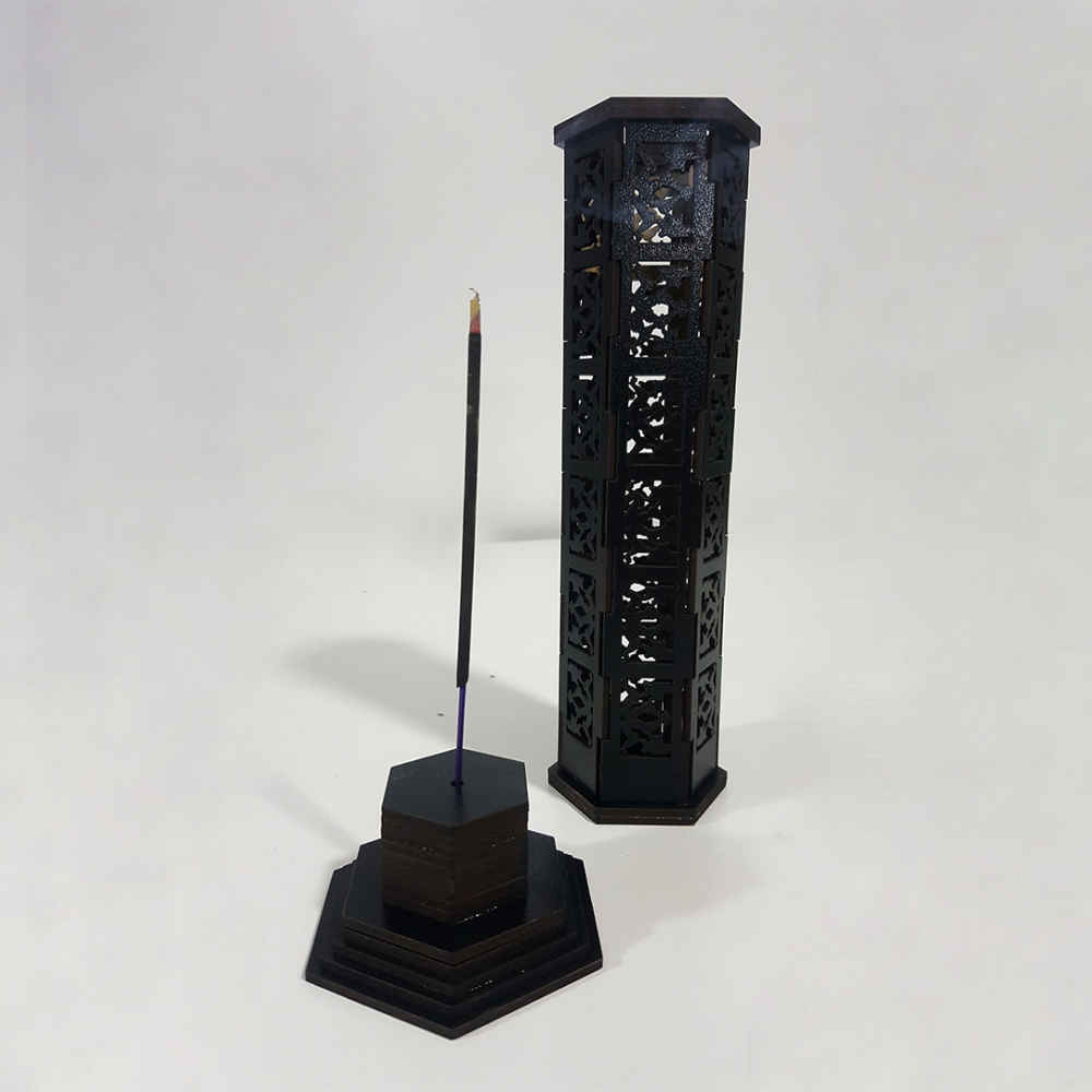 Price and Buy Wooden Incense Holder – Model Erfan (Set of 2) - Image 3
