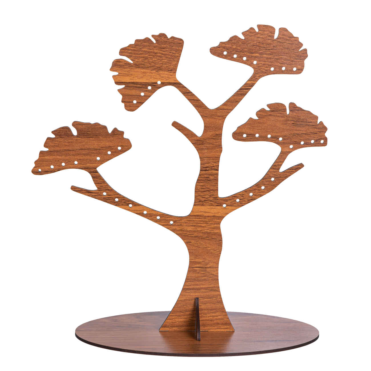 Price and Buy Wooden Jewelry Holder and Organizer with Tree Design