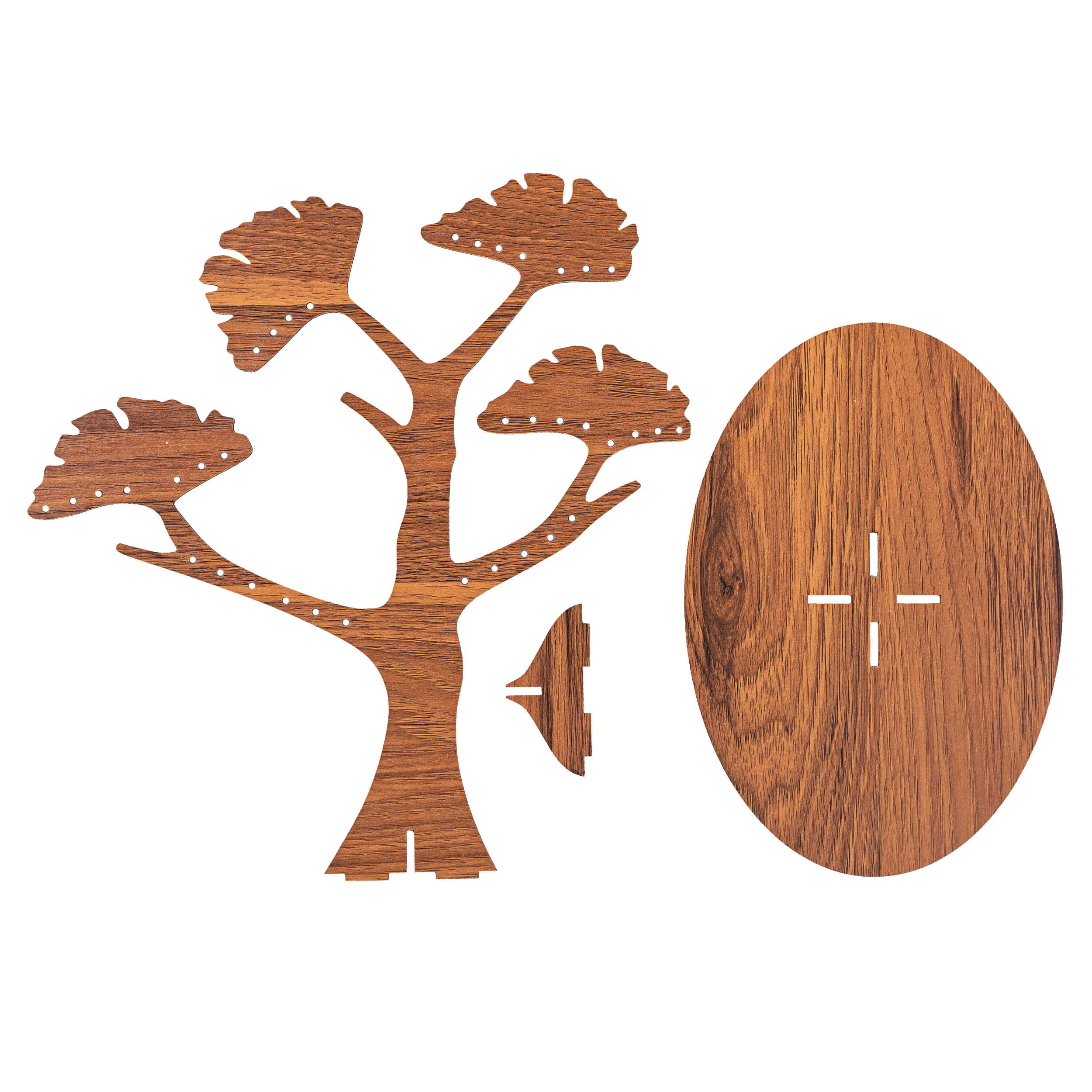 Price and Buy Wooden Jewelry Holder and Organizer with Tree Design - Image 4