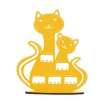 Price and Buy Wooden Jewelry Organizer Stand with Cat Design - Image 4