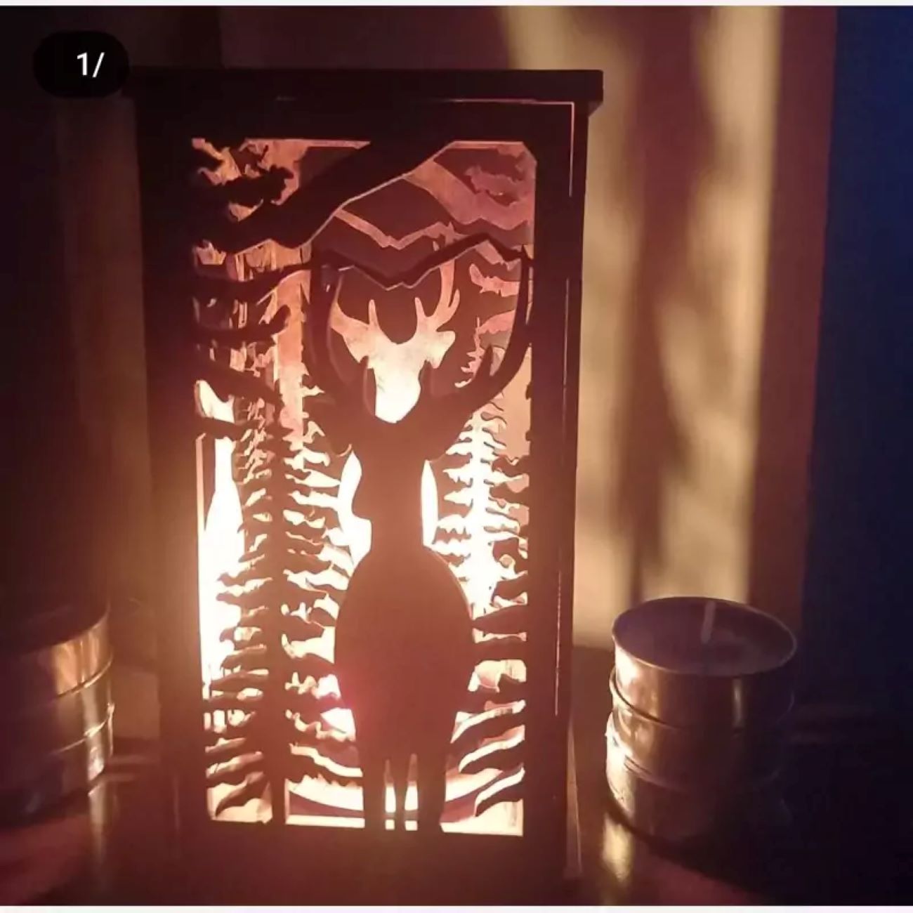 Price and Buy Wooden Lantern Candle Stand with Deer Design– Stylish & Eco-Friendly_6902288095aa1.jpeg Price and Buy Wooden Lantern Candle Stand with Deer Design– Stylish & Eco-Friendly - Image 1