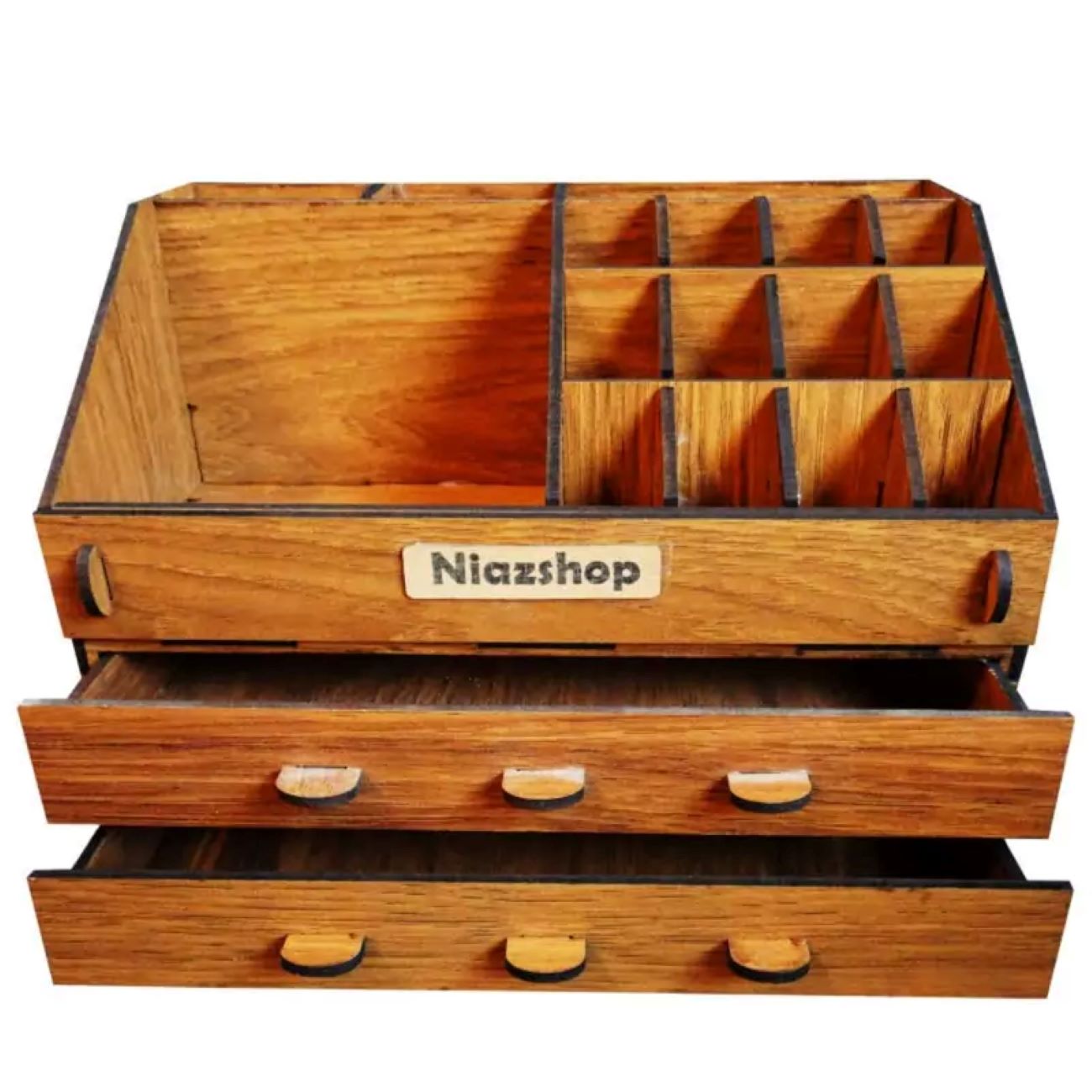 Price and Buy Wooden Makeup and Stationery Stand – Unique & Functional