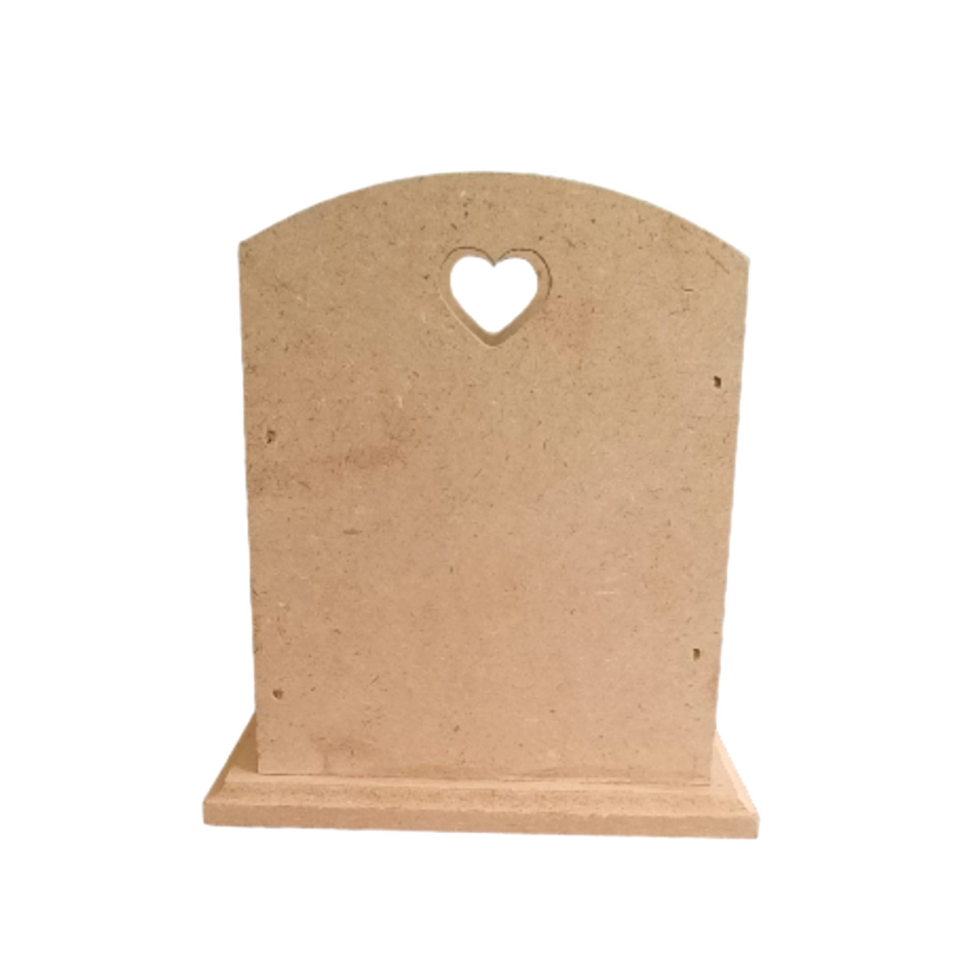 Price and Buy Wooden Makeup Brush Holder Aristic with Heart Design