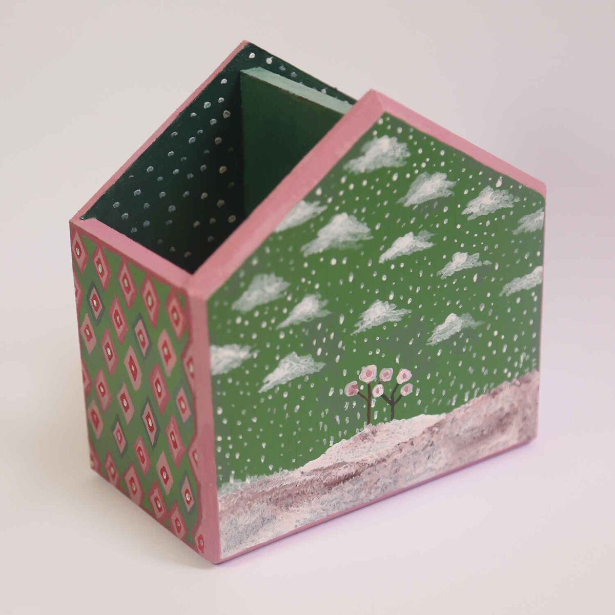 Price and Buy Wooden Makeup Brush Holder Model Cottage - Image 3