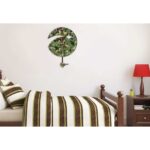 Price and Buy Wooden Military Aircraft Pendulum Wall Clock – A Unique Nursery Decor - Image 3