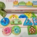 Price and Buy Wooden Montessori 5-Column Shape Sorting Puzzle – Enhance Fine Motor Skills - Image 4