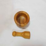 Price and Buy Wooden Mortar & Pestle Set Grinder Suitable for Saffron - Image 4