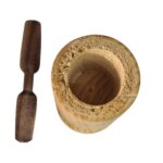 Price and Buy Wooden Mortar & Pestle Set Herb & Spice Grinder - Image 4