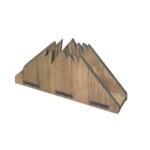 Price and Buy Wooden Mountain Napkin Holder – Suitable for Nature Lovers and Rustic Kitchens (4x)