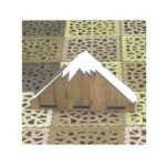 Price and Buy Wooden Mountain Napkin Holder – Suitable for Nature Lovers and Rustic Kitchens (4x) - Image 3