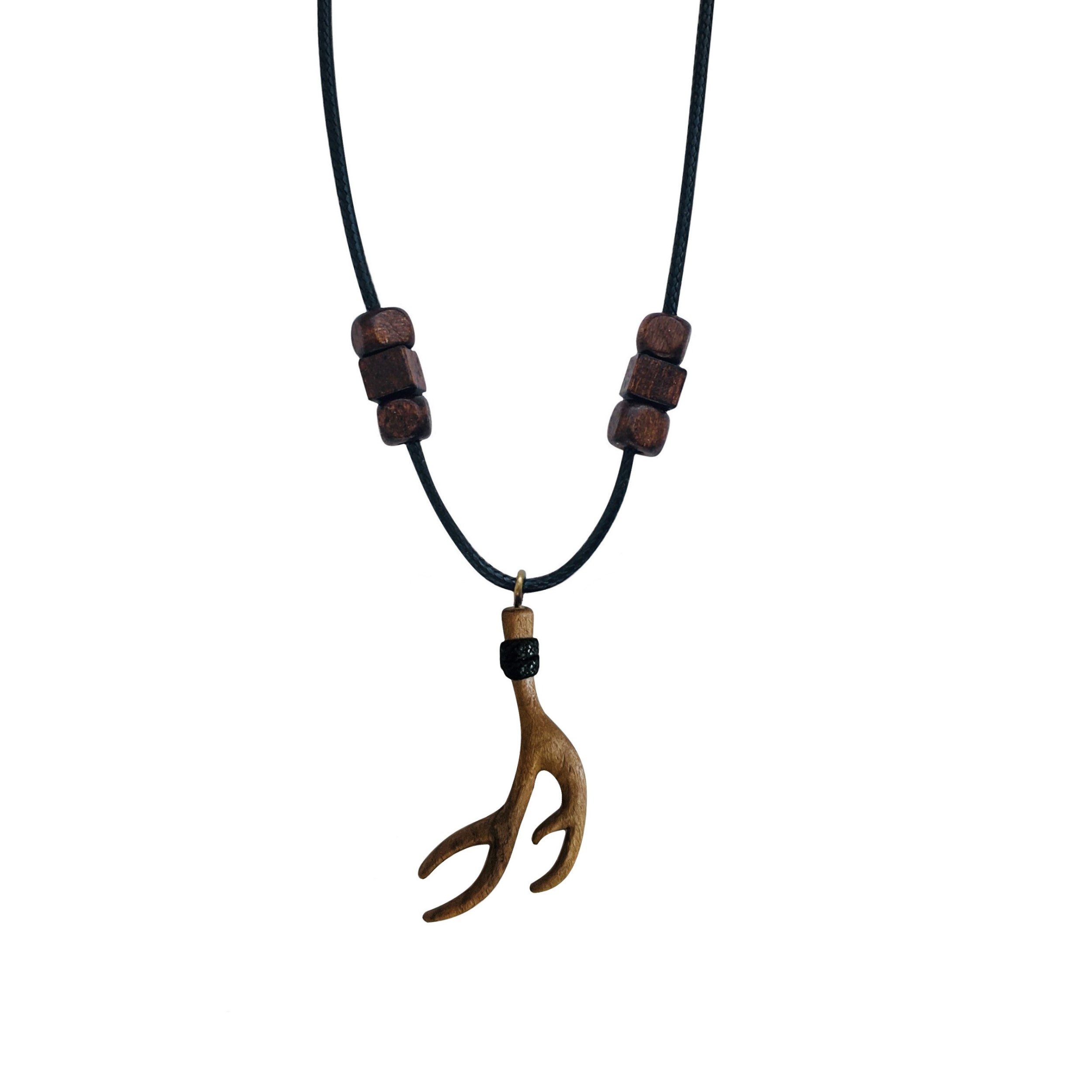 Price and Buy Wooden Necklace Handcrafted Model Deer Antlers