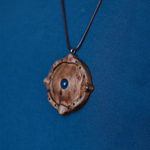 Price and Buy Wooden Necklace Handcrafted with Artistic Style Espar - Image 3