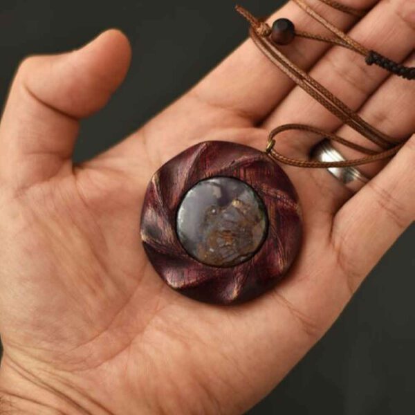 Price and Buy Wooden Necklace Handcrafted with Artistic Style Galaxy_68fd241ec533c.jpeg Price and Buy Wooden Necklace Handcrafted with Artistic Style Galaxy