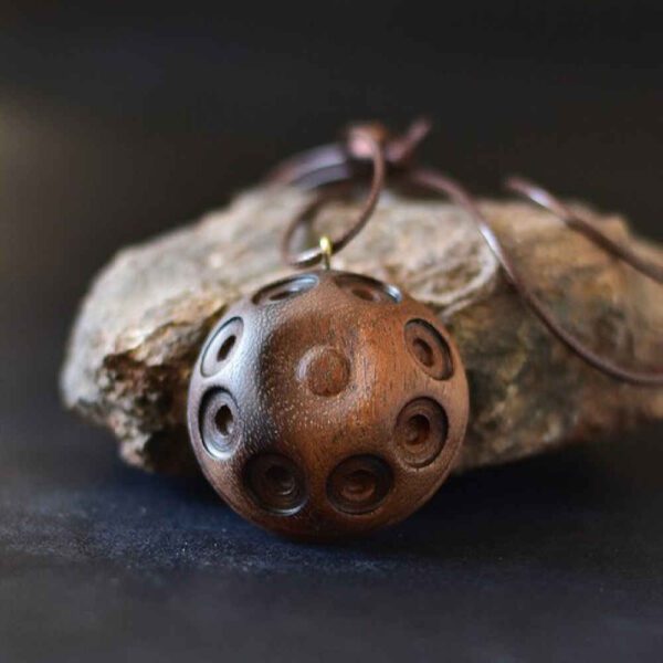 Price and Buy Wooden Necklace Handcrafted with Artistic Style Hang Drum_68fd257916167.jpeg Price and Buy Wooden Necklace Handcrafted with Artistic Style Hang Drum