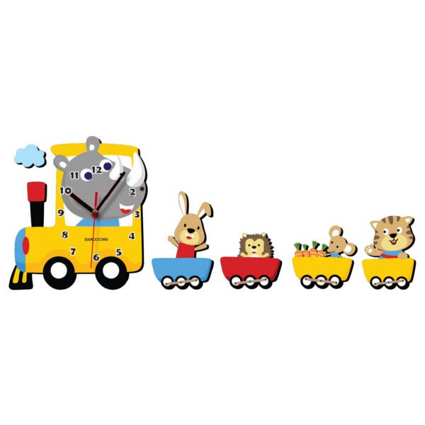 Price and Buy Wooden Nursery Wall Clock for Children’s Room with Animal Train Design_69004d9aa27e2.jpeg Price and Buy Wooden Nursery Wall Clock for Children’s Room with Animal Train Design