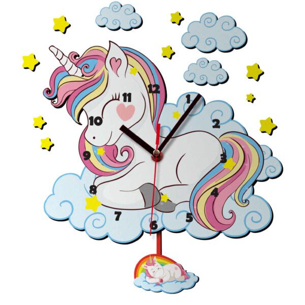 Price and Buy Wooden Nursery Wall Clock for Children’s Room with Unicorn Design_69002e1f08728.jpeg Price and Buy Wooden Nursery Wall Clock for Children’s Room with Unicorn Design