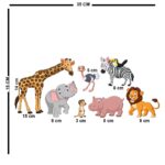 Price and Buy Wooden Nursery Wall Sticker for Baby’s Room Model Animals - Image 5
