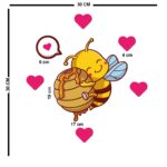 Price and Buy Wooden Nursery Wall Sticker for Baby’s Room Model Happy Bee - Image 6