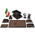 Price and Buy Wooden Office Desk Organizer Accessories – 11Pieces