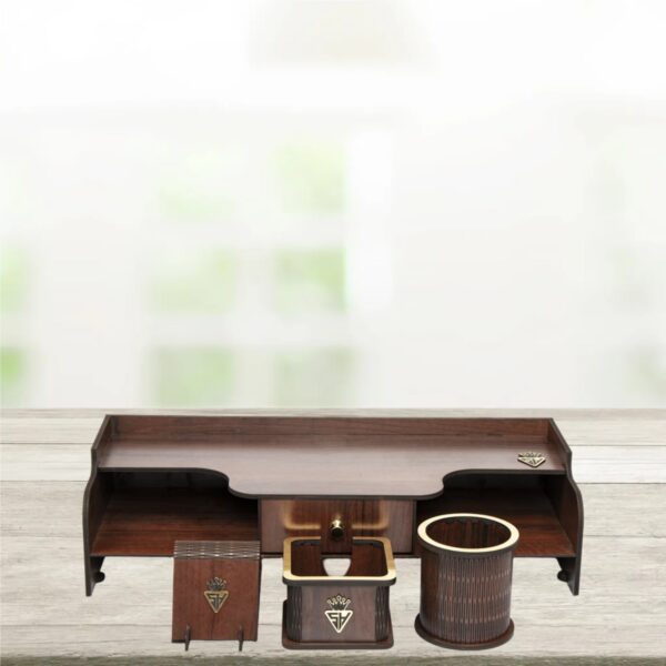 Price and Buy Wooden Office Desk Organizer Accessories – Model Saha (5pcs)_68fd5a64e6383.jpeg Price and Buy Wooden Office Desk Organizer Accessories – Model Saha (5pcs)
