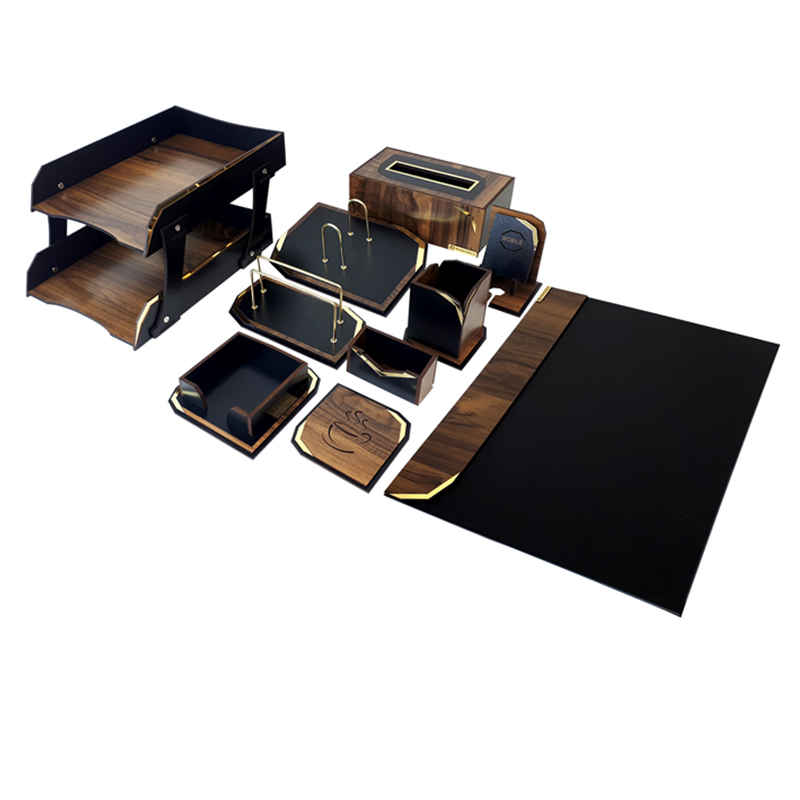 Price and Buy Wooden Office Desk Organizer – Model Avang (10 Pieces)