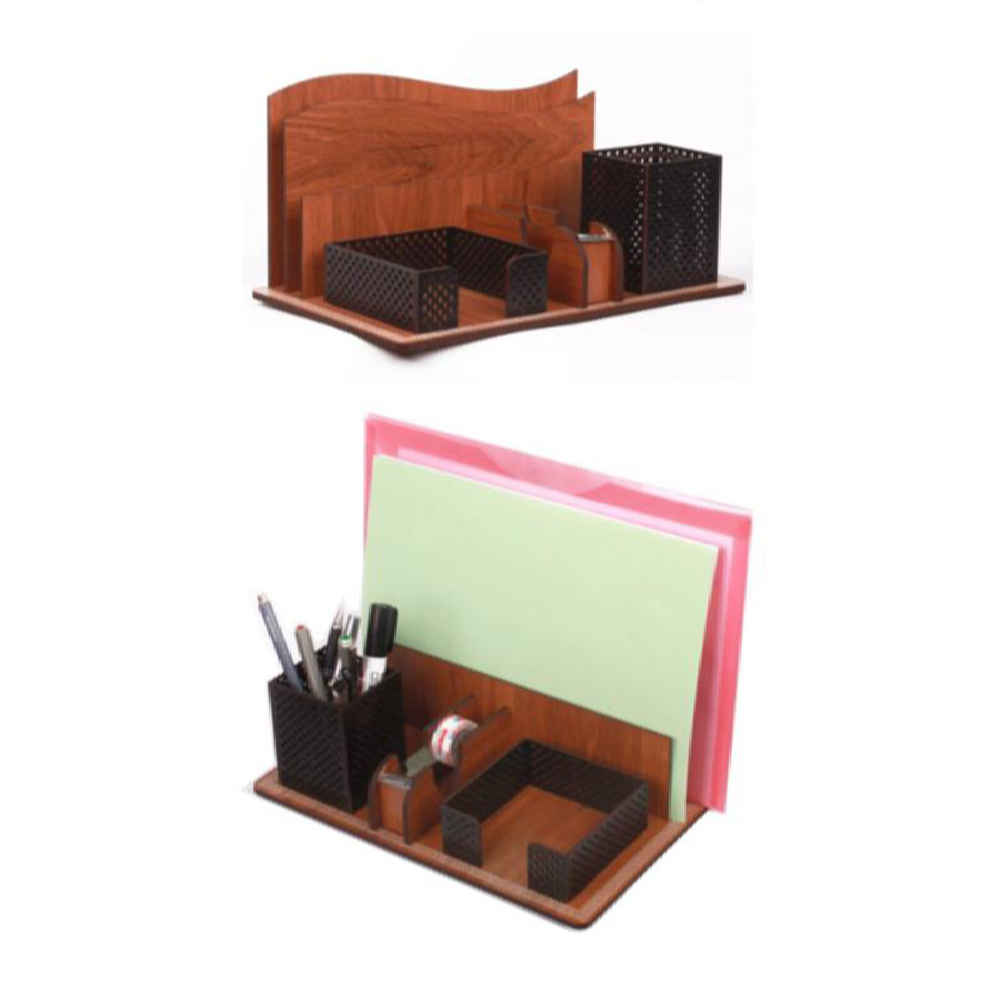Price and Buy Wooden Office Desk Organizer – Model Harim - Image 3