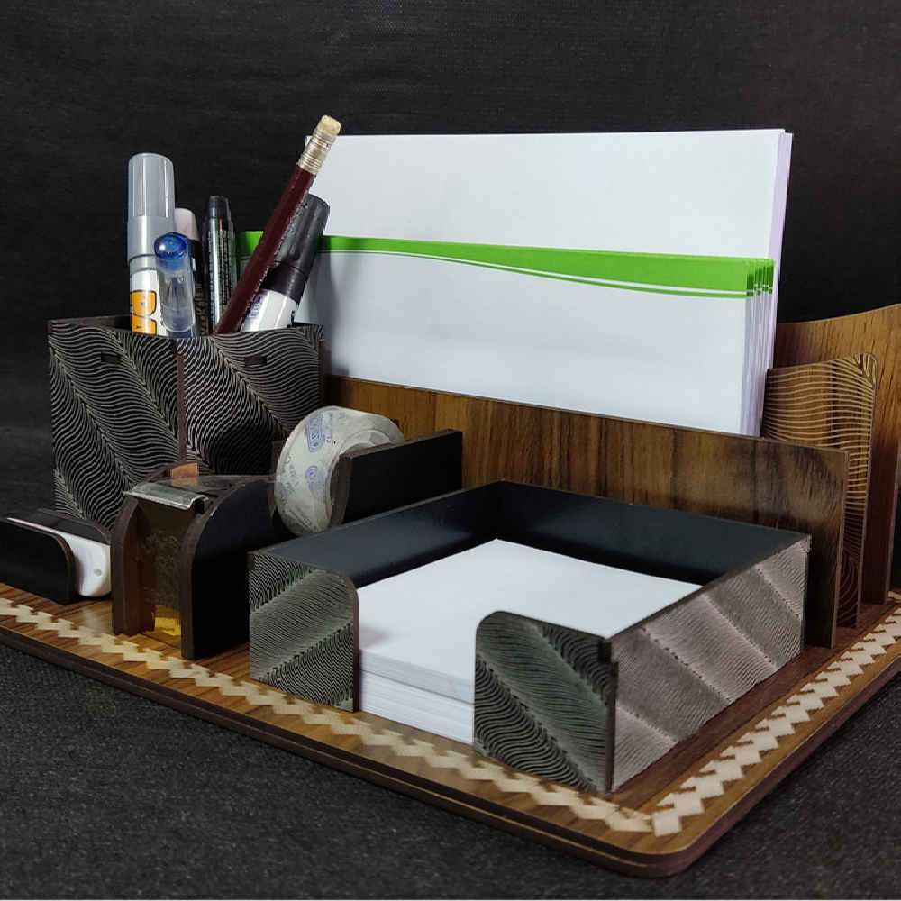 Price and Buy Wooden Office Desk Organizer – Model Mahyas - Image 3