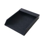 Price and Buy Wooden Office Desk Set with Leather Coating Pack of 5 in Black - Image 3